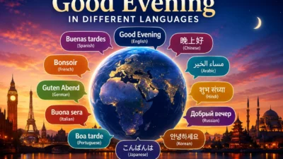 good evening in different languages