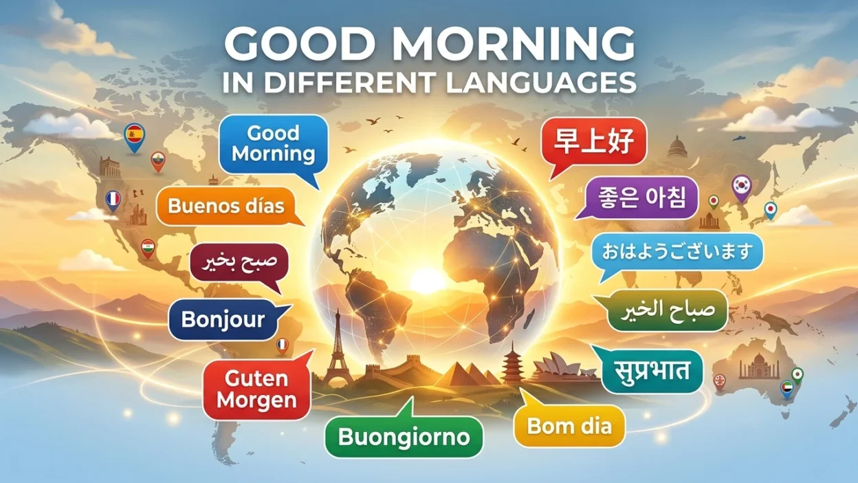 good morning in different languages