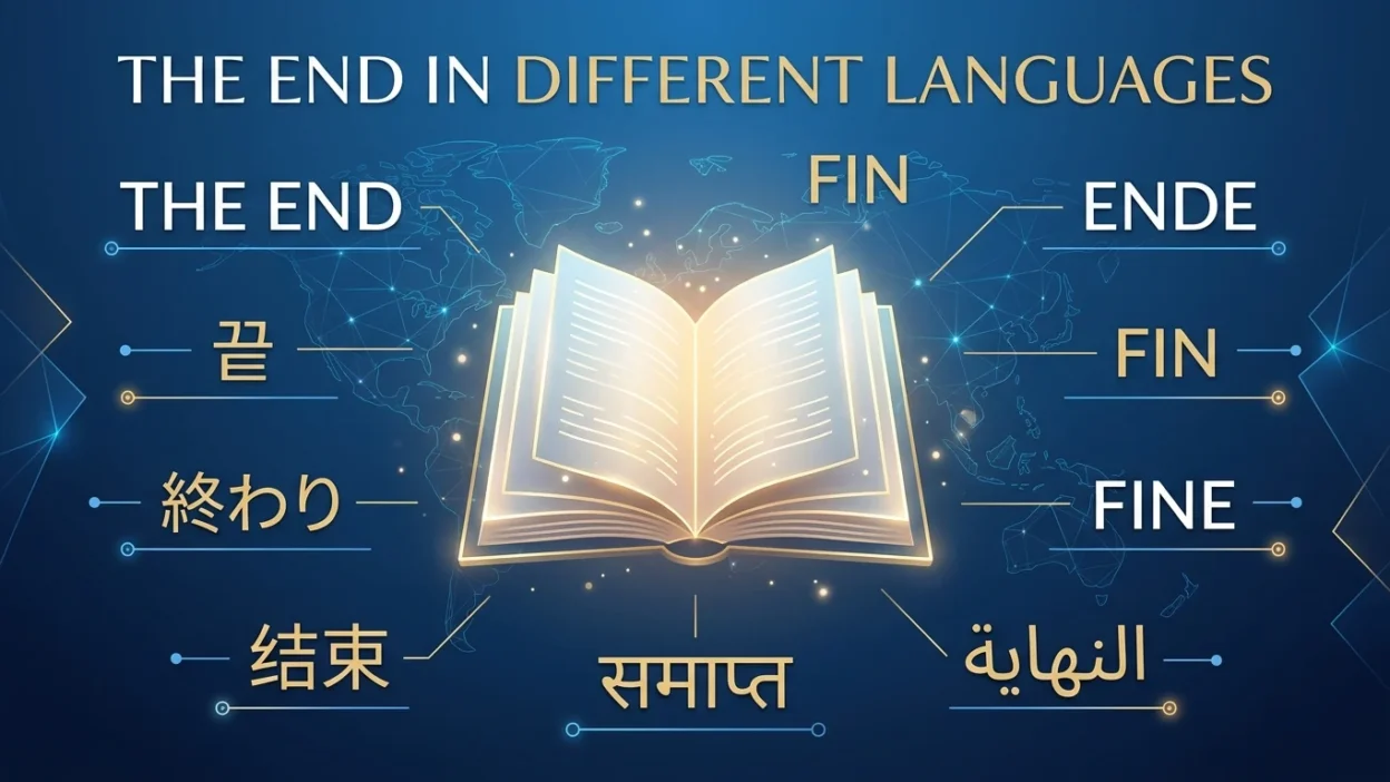 the end in different languages