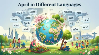 april in different languages