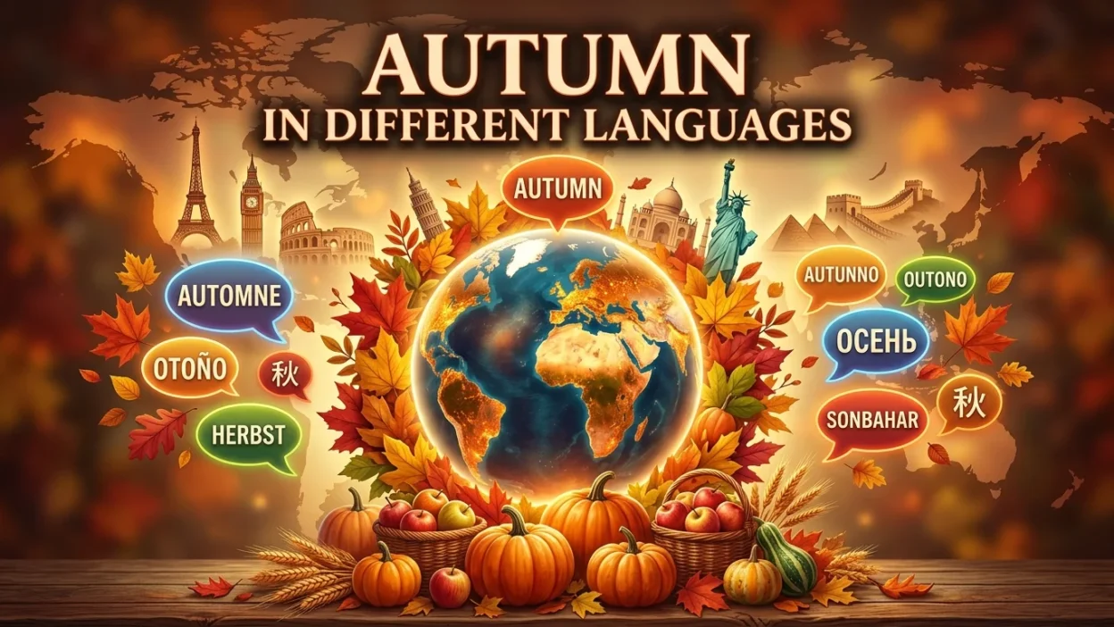 autumn in different languages