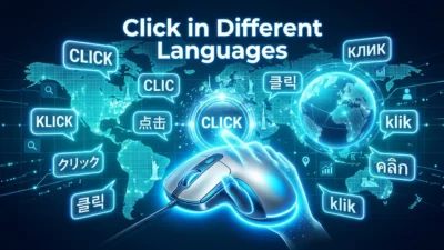 click in different languages