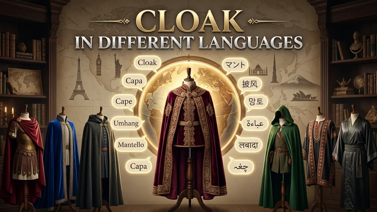 cloak in different languages