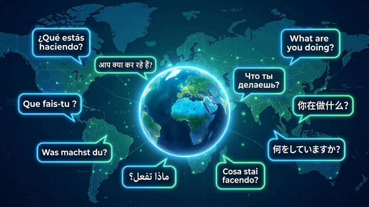 what are you doing in different languages