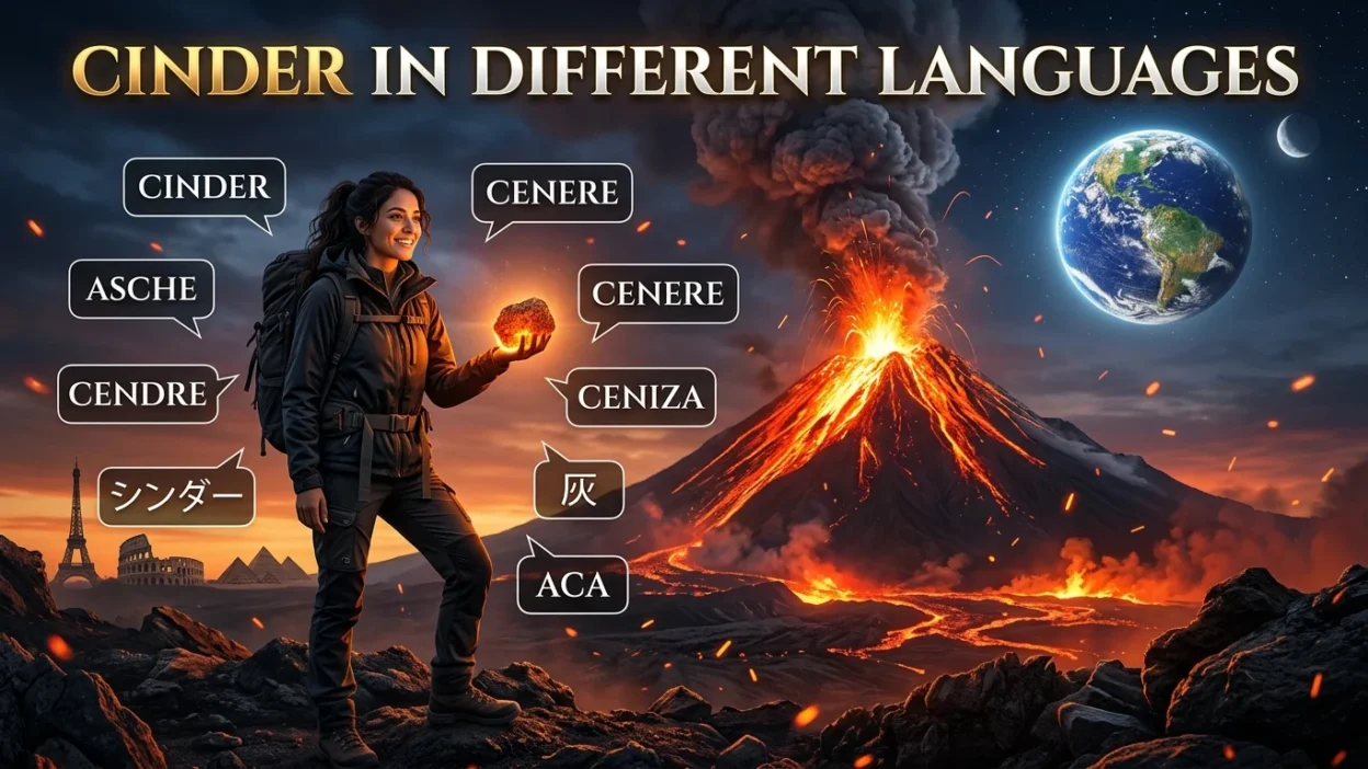cinder in different languages
