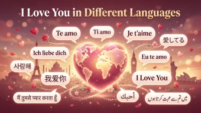 i love you in different languages