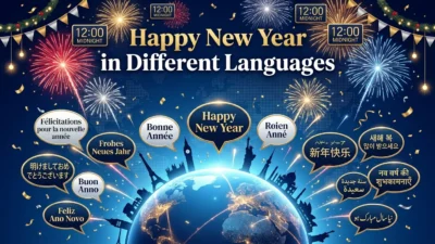 happy new year in different languages