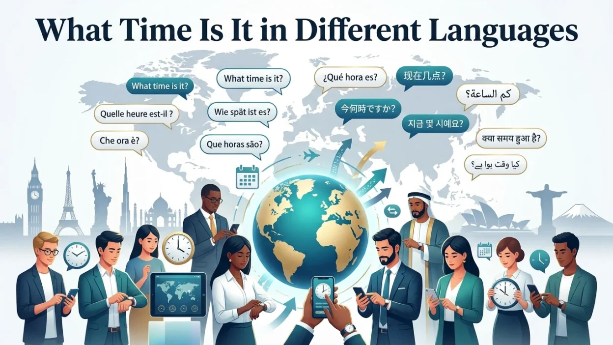 what time is it in different languages
