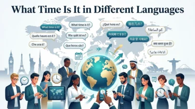 what time is it in different languages
