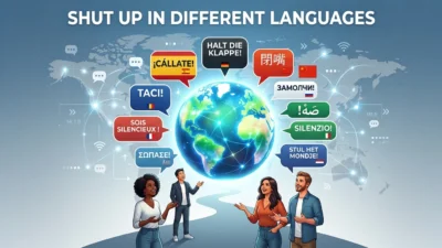 shut up in different languages