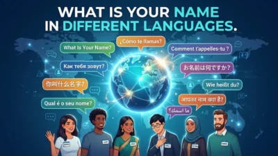 what is your name in different languages