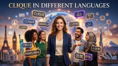 clique in different languages