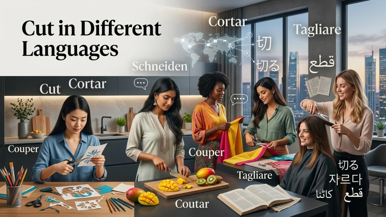 cut in different languages