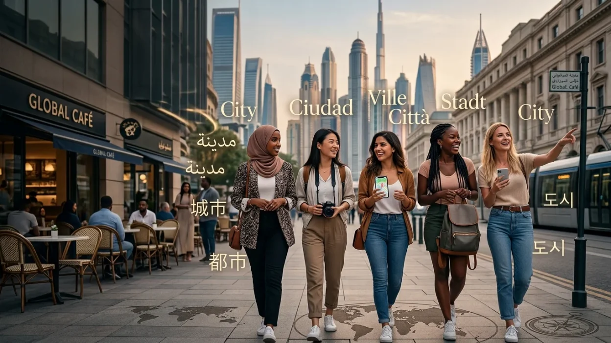 city in different languages